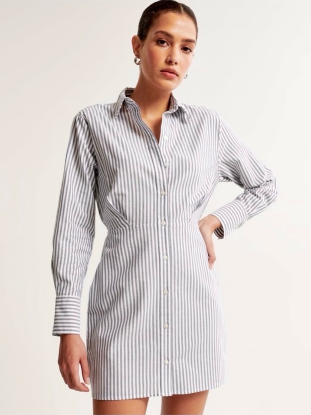 Abercrombie & Fitch Mini Shirt Dress - Medium NWT